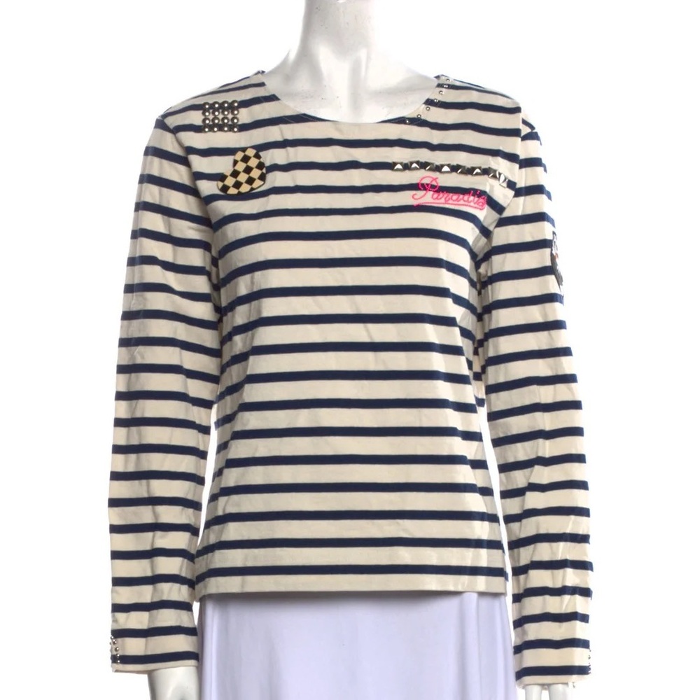 Marc Jacobs long sleeve stripped shirt Small